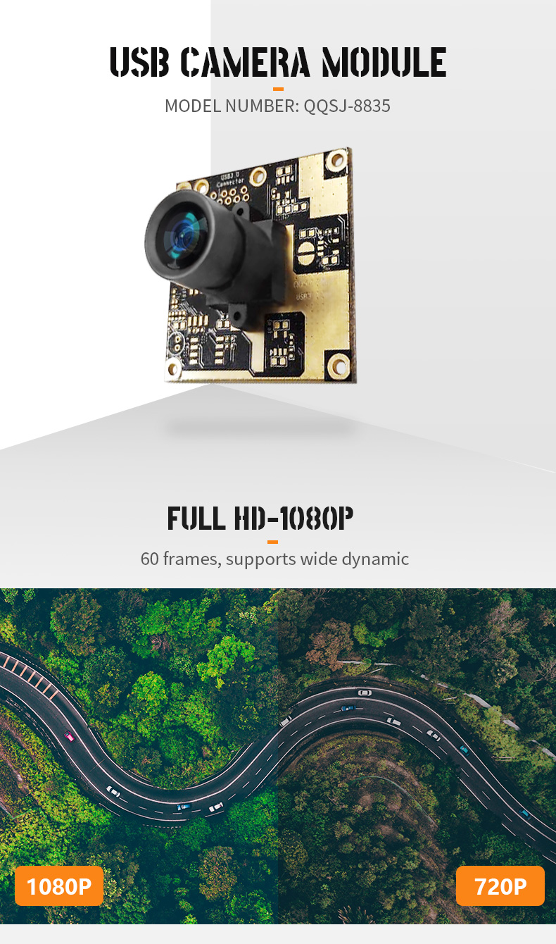 Dogoozx 1080P 60Fps 120fps 2k Face Recognition Sports DV Wide angle Camera Module USB3.0插图