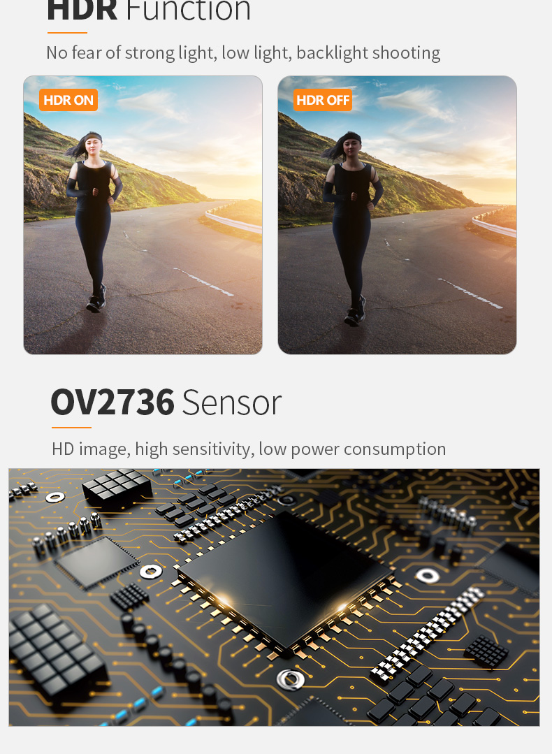 Dogoozx HD OV2736 1080P HDR Face Recognition Backlight Monitoring MIPI Camera Module插图4