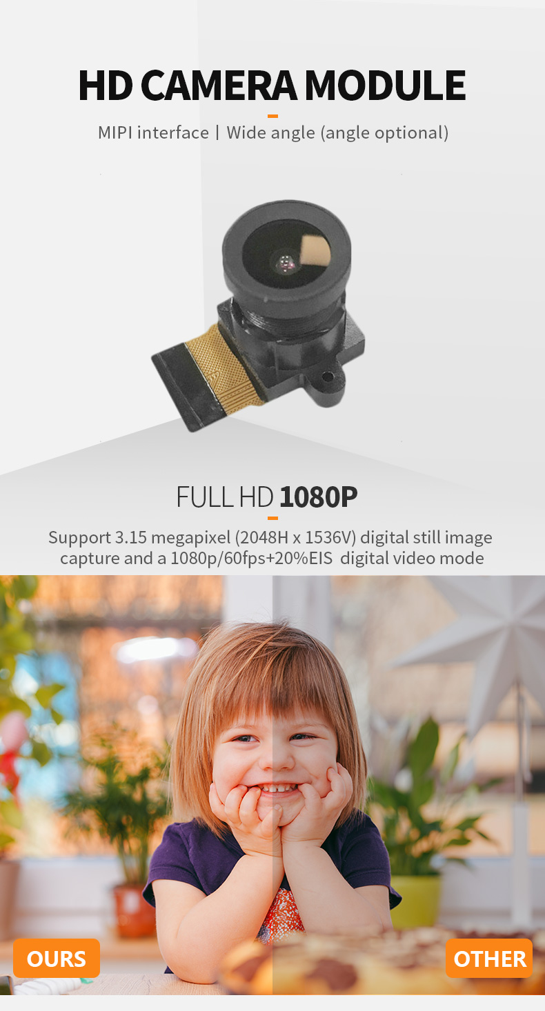 Dogoozx 3MP AR0330 1080P 60 fps large wide-angle motion camera drone mipi camera module插图