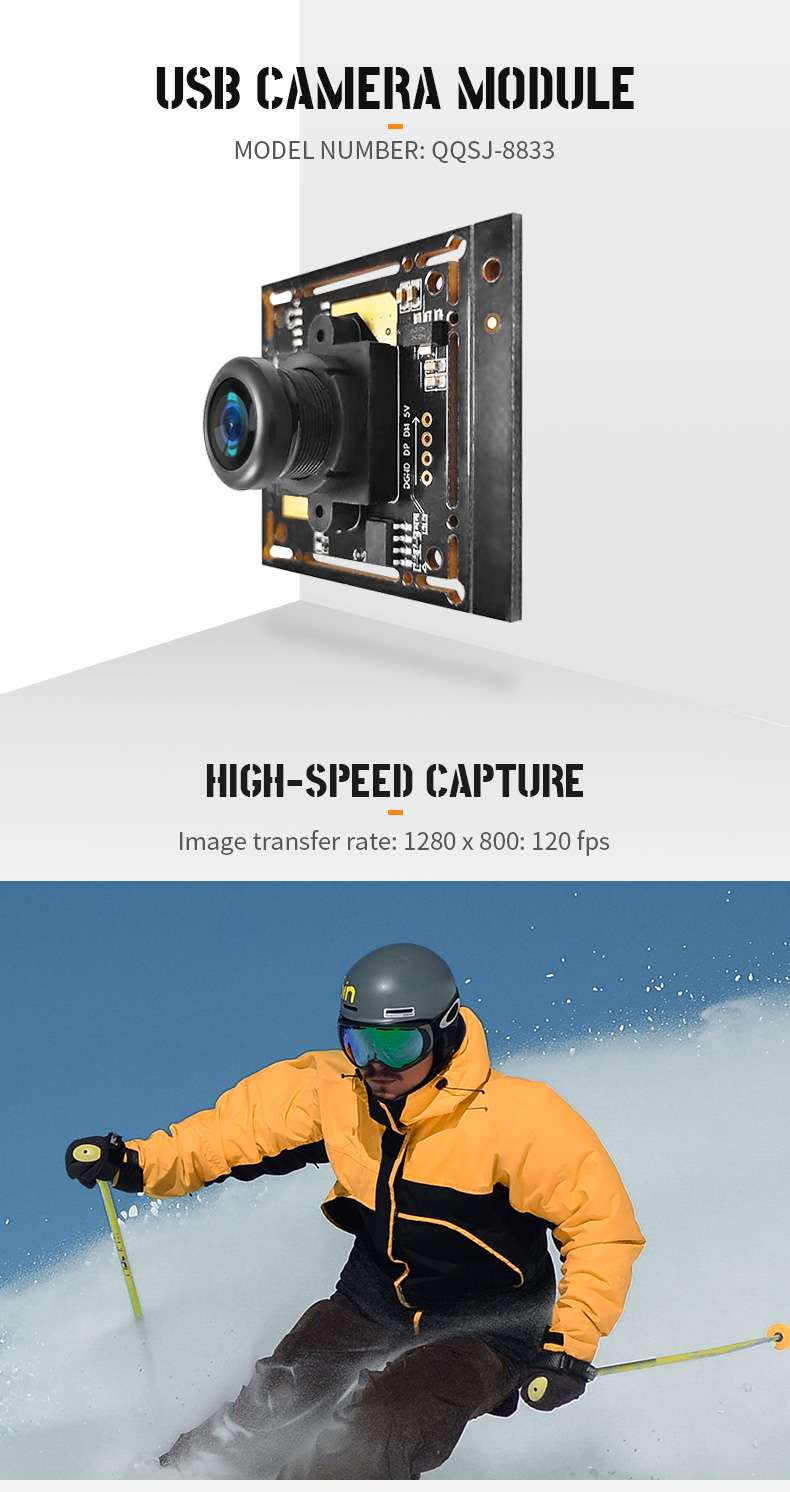 Dogoozx Factory 120fps capture ov9281 global shutter usb machine vision camera module插图