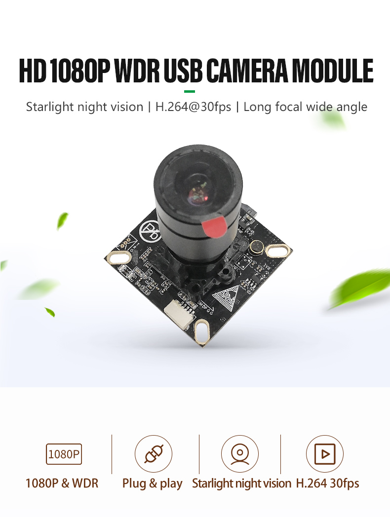 Dogoozx HD 1080P SC2210 HDR H.264 Long Focus Hunting Camera Starlight Night Vision Camera Module插图