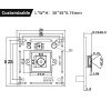 Dogoozx Support UVC Protocol Mic USB Autofocus IMX179 8MP 4KP Videophone Camera Module