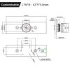 Dogoozx HD 720P AR0144 Global Exposure Wide Angle UVC USB Scanning code Camera Module